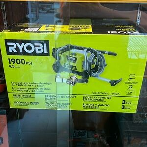 Ryobi 1900psi electric pressure washer NIB